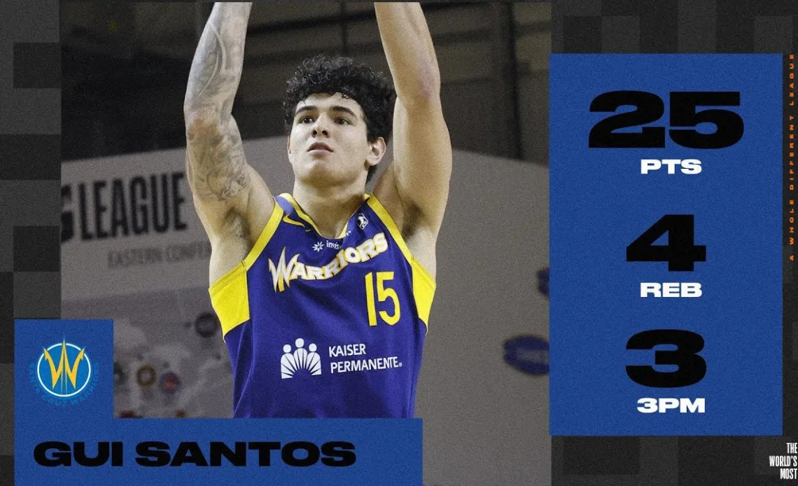 Gui Santos GOES OFF For 25 PTS (11/14 FG) In Win Over Ignite