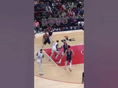 HUGE BLOCK by Daniel Gafford 👀❌ | #shorts