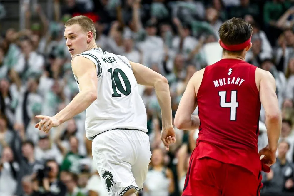 Highlights from MSU basketball’s victory over Rutgers on Thursday