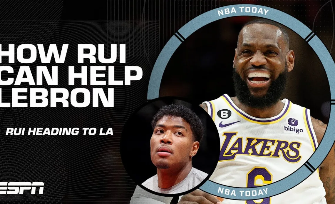 How does the Rui Hachimura trade help LeBron James? | NBA Today