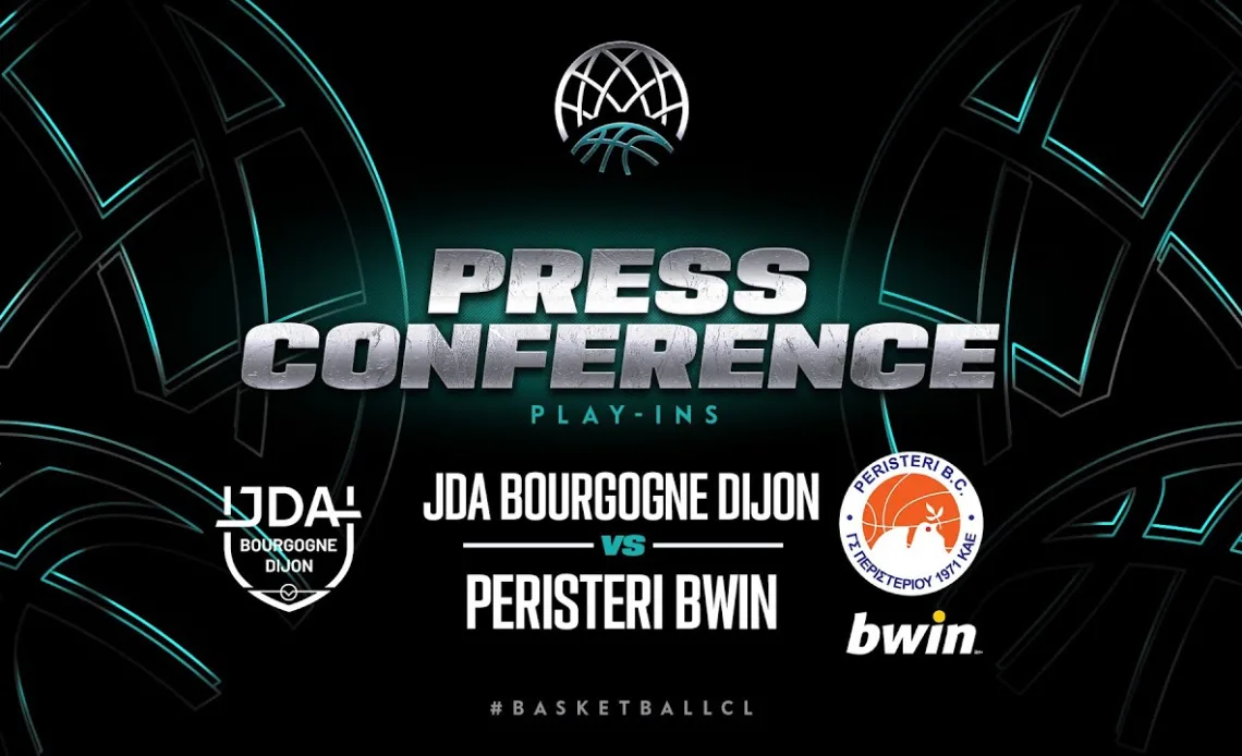 JDA Bourgogne Dijon v Peristeri bwin - Press Conference | Basketball Champions League 2022/23