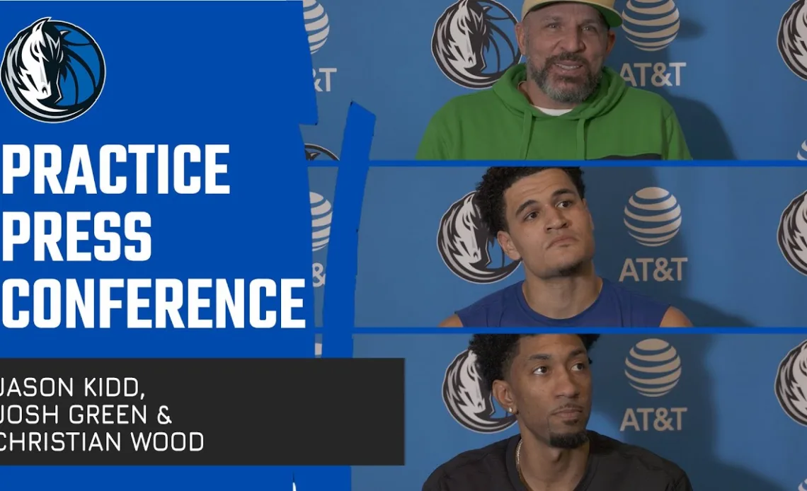 Jason Kidd, Josh Green, & Christan Wood | Jan 6 | Practice Press Conference