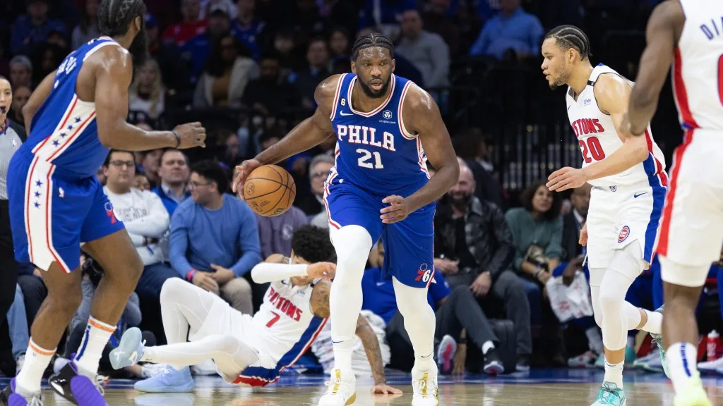 Joel Embiid returns, Sixers easily beat Pistons again