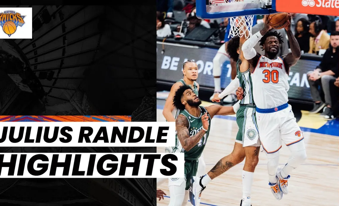 Julius Randle MAKES HISTORY | NY Knicks @ DETROIT PISTONS (Jan. 15, 2023)