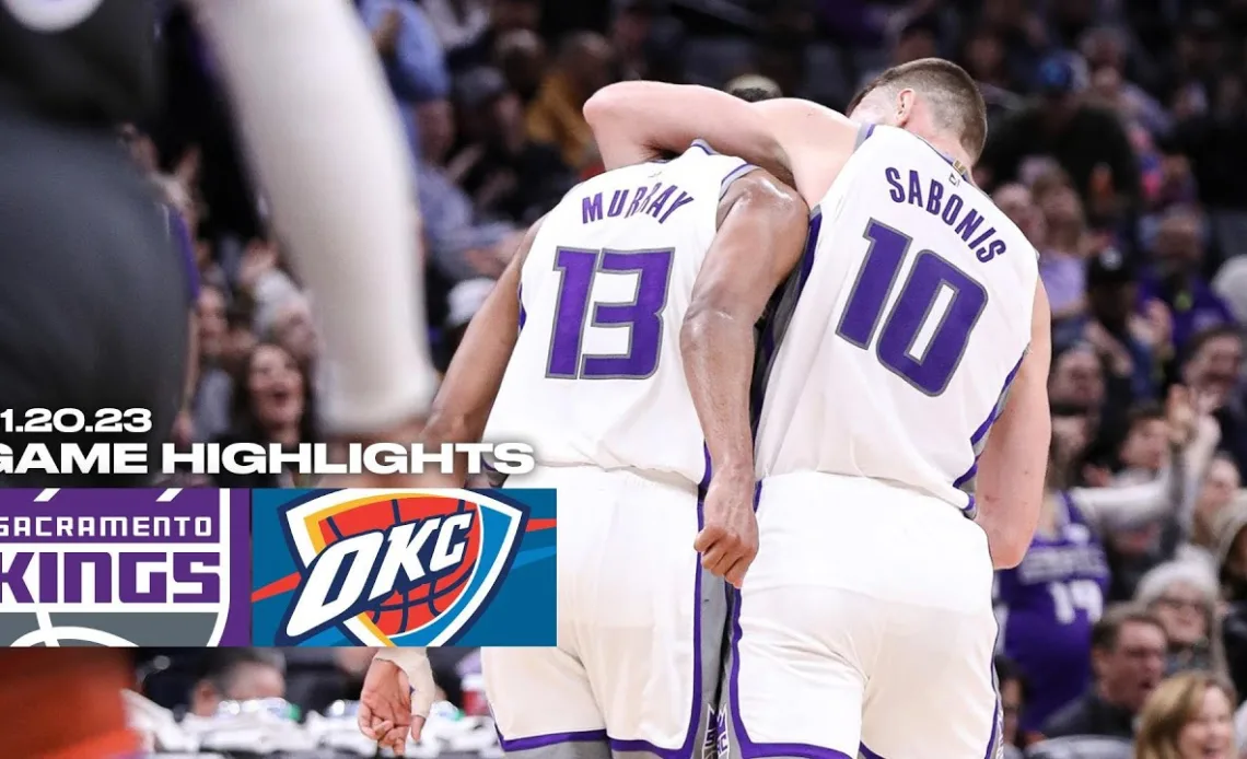 Keegan and Domas Put Up MONSTER Games in Win Over Thunder | 01.20.23