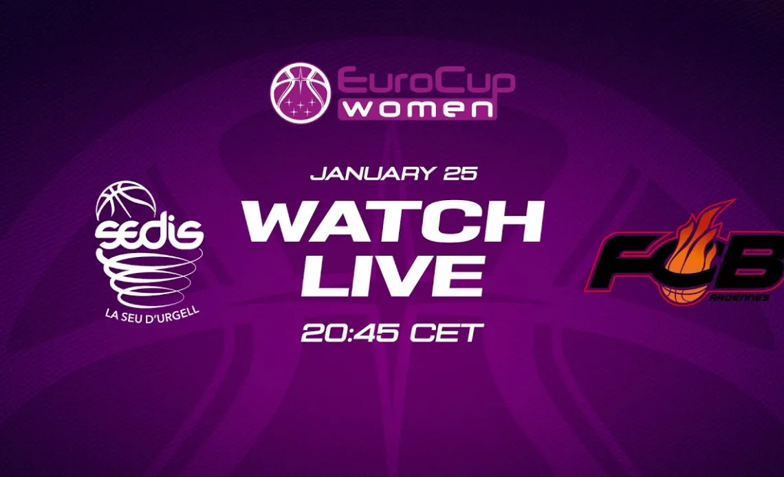 LIVE - Cadi La Seu v Flammes Carolo Basket | EuroCup Women 2022-23