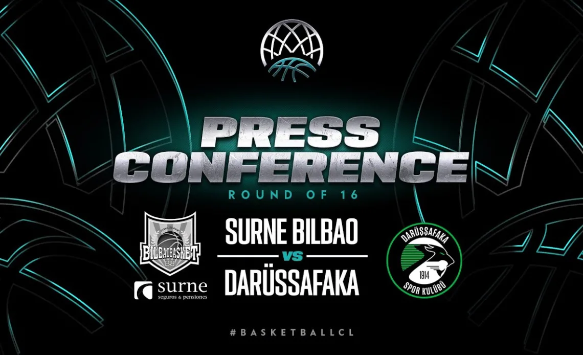 LIVE 🔴 Surne Bilbao v Darüssafaka - Press Conference | Basketball Champions League 2022/23