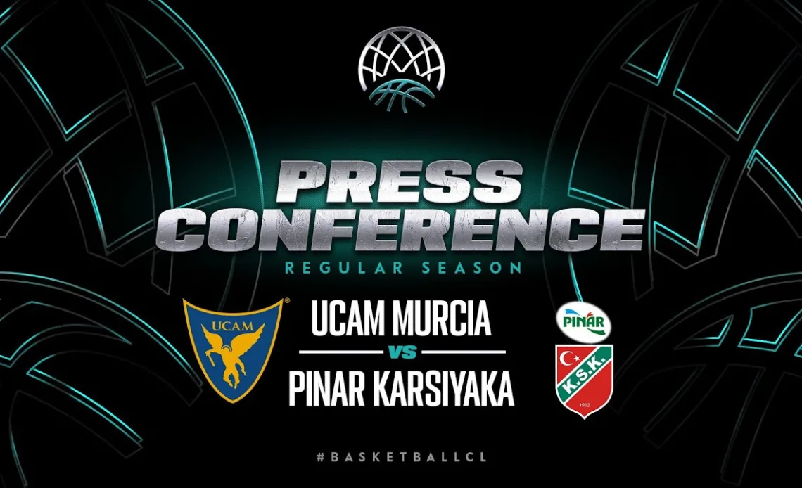 LIVE 🔴 UCAM Murcia v Pinar Karsiyaka - Press Conference | Basketball Champions League 2022/23