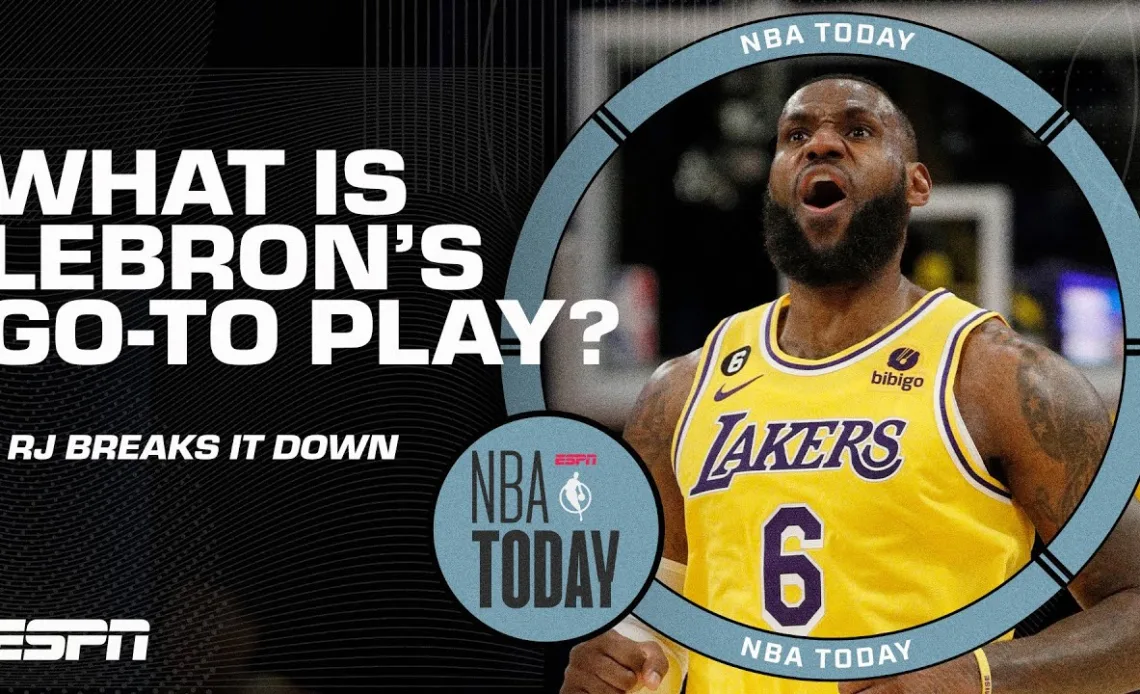 LeBron's go-to play: Drag pick-and-roll | NBA Today