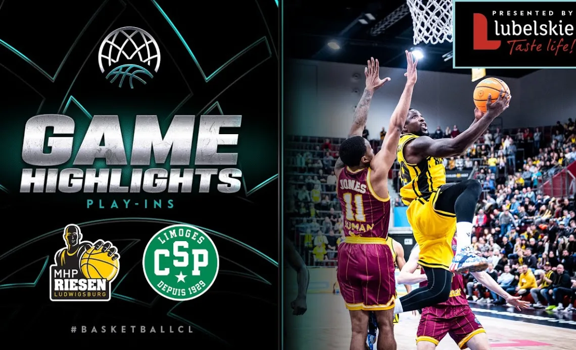 MHP Riesen v Limoges CSP | Play-Ins Game 3 | Highlights - Basketball Champions League 2022/23