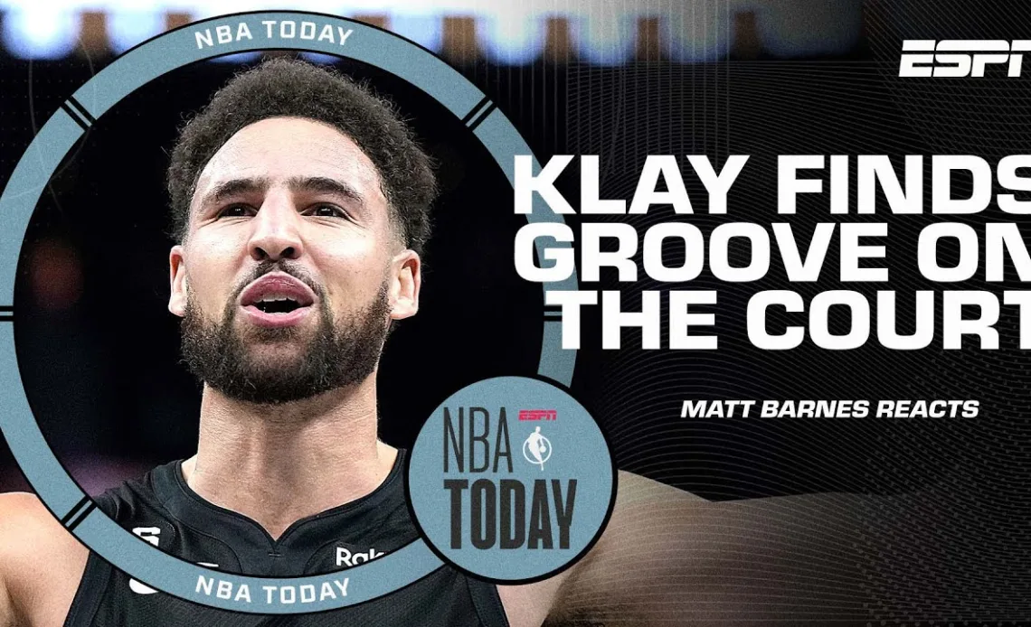 Matt Barnes explains why Steph Curry being out has been a good thing for Klay Thompson 👀 | NBA Today