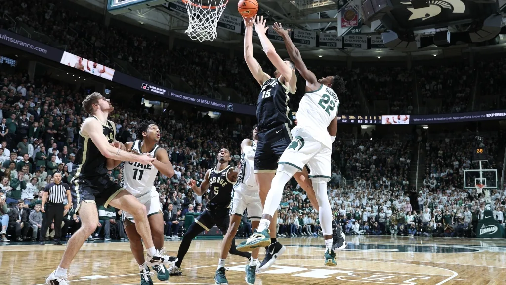 Michigan State basketball falls just short at home against No. 3 Purdue