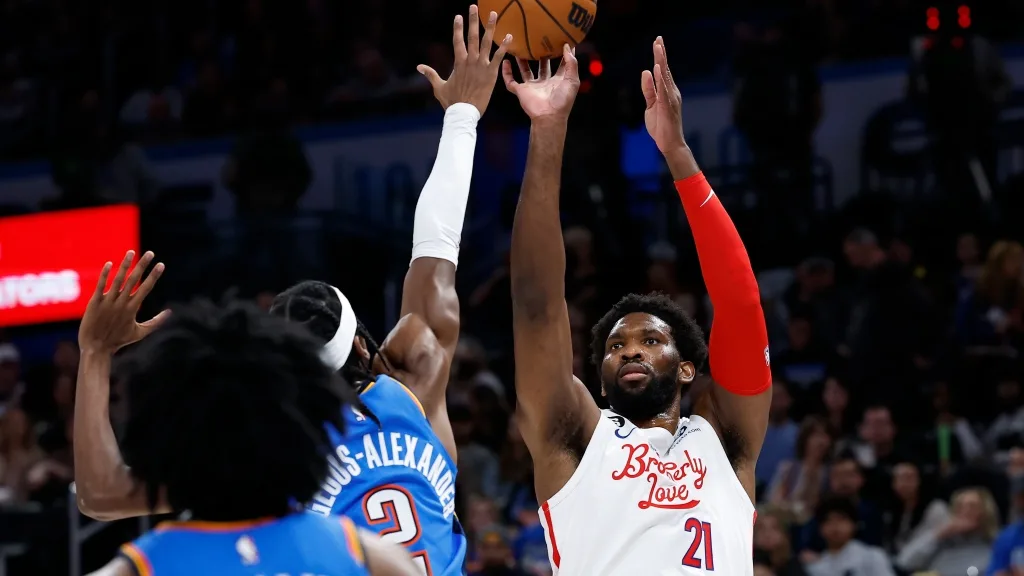 NBA Twitter reacts to Joel Embiid, 76ers getting easy win over Thunder