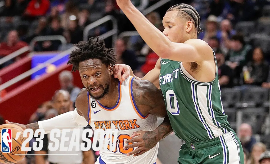 New York Knicks vs Detroit Pistons - Full Game Highlights | January 15, 2023 | 2022-23 NBA Season