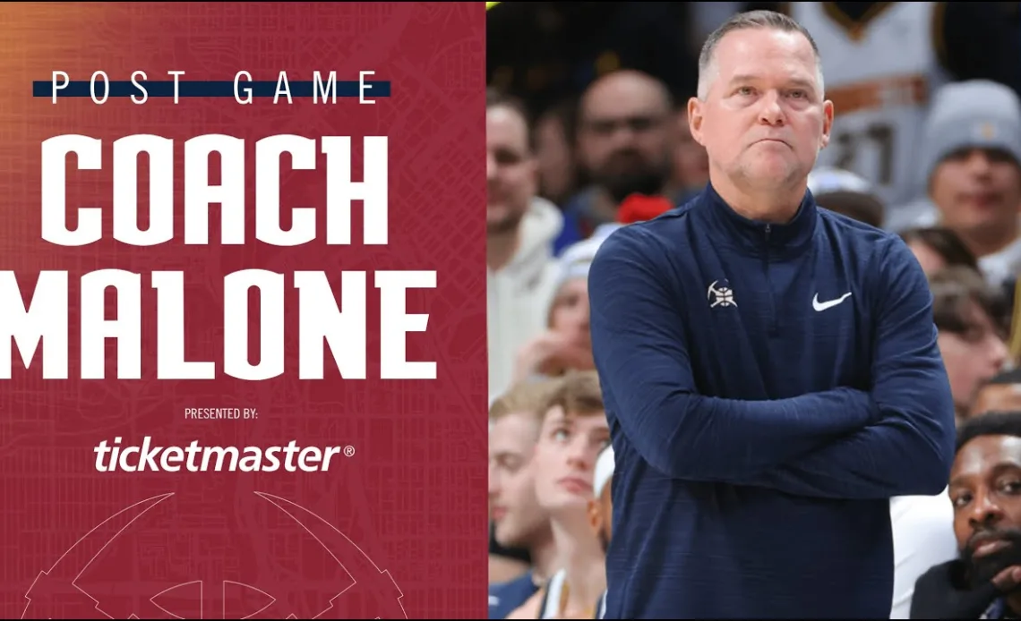 Nuggets Postgame Media: Coach Malone | MIA vs. DEN