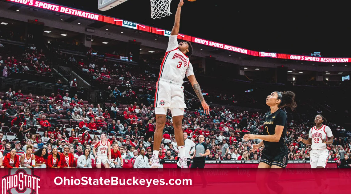 Ohio State Improves to 19-0 with an 84-54 Win Against Northwestern – Ohio State Buckeyes