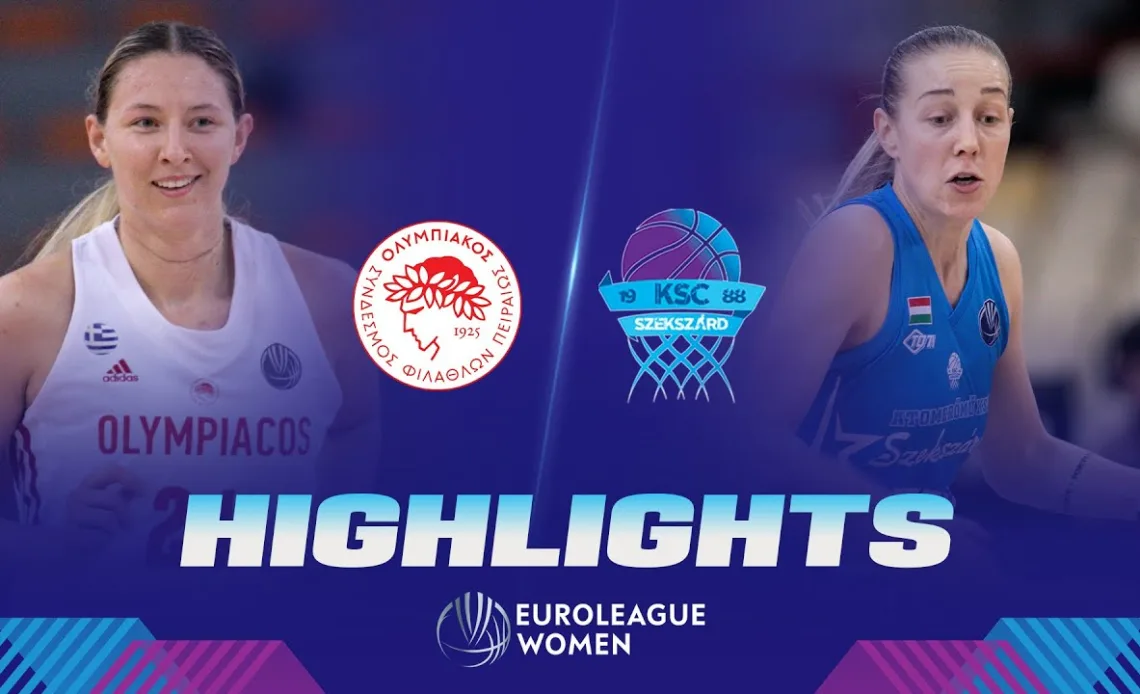 Olympiacos SFP v Atomeromu KSC Szekszard | Gameday 11 | Highlights | EuroLeague Women 2022-23