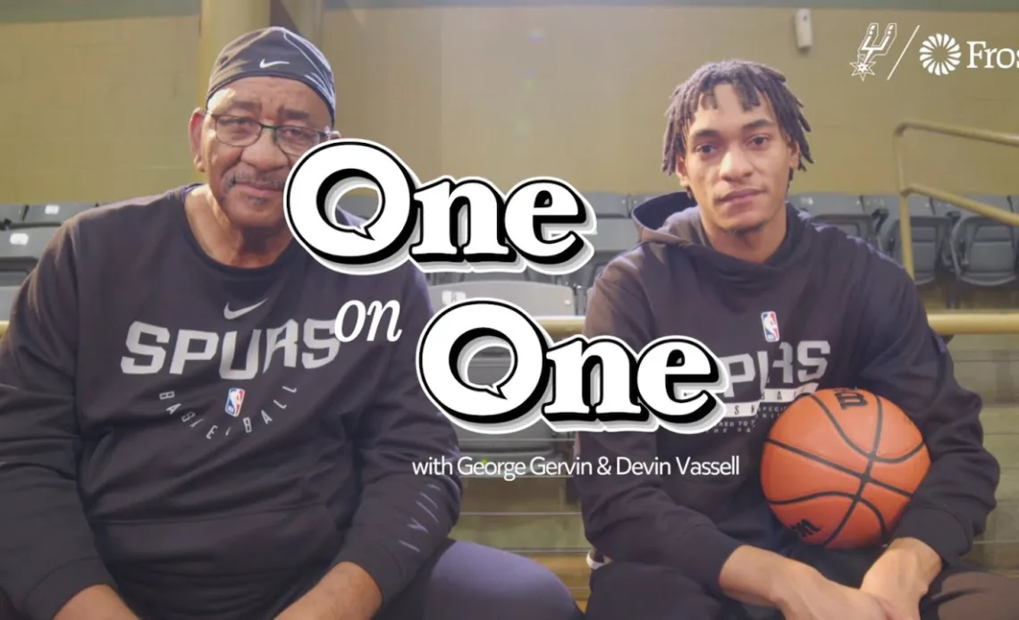 One on One with San Antonio Spurs George "Iceman" Gervin and Devin Vassell