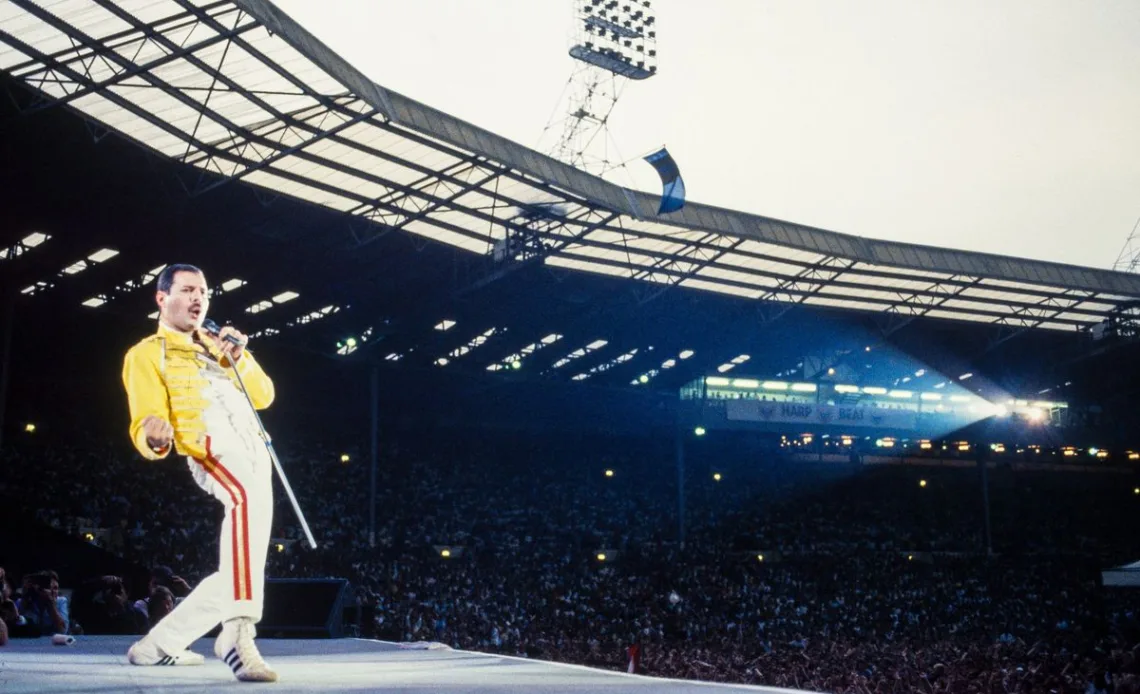 Queen concert At Wembley Stadium