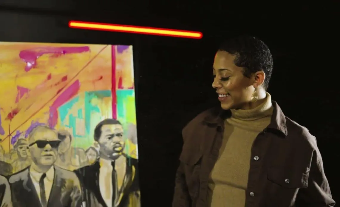 Sacramento Artist Aliyah Sidqe Reflects on MLK's Legacy | MLK Day 2023