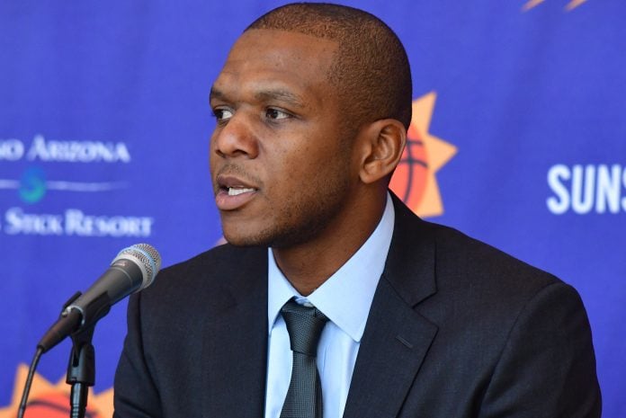 James Jones GM of the Phoenix Suns