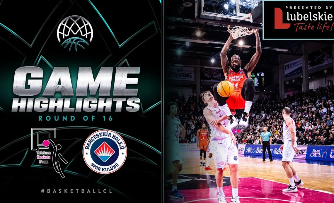 Telekom Baskets v Bahcesehir | Round of 16 | Highlights - Basketball Champions League 2022/23