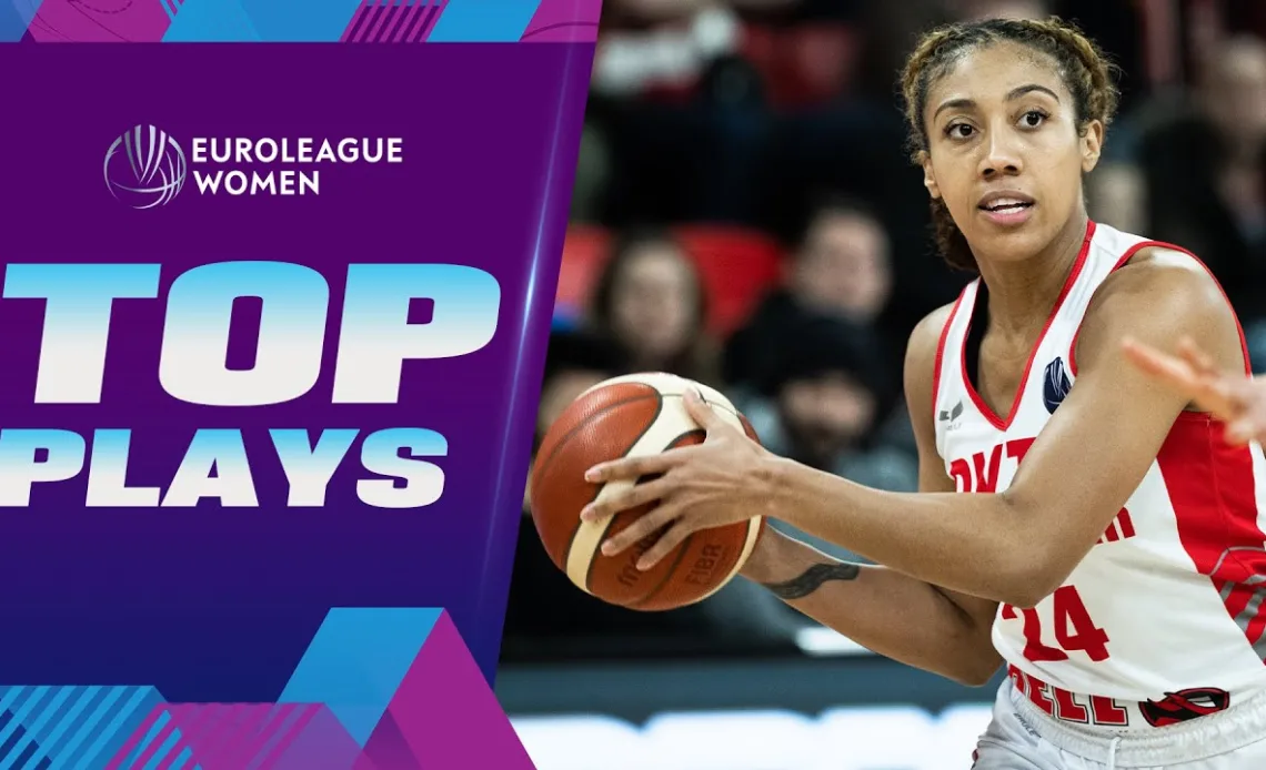Top 5 Plays | Gameday 10 | EuroLeague Women 2022-23