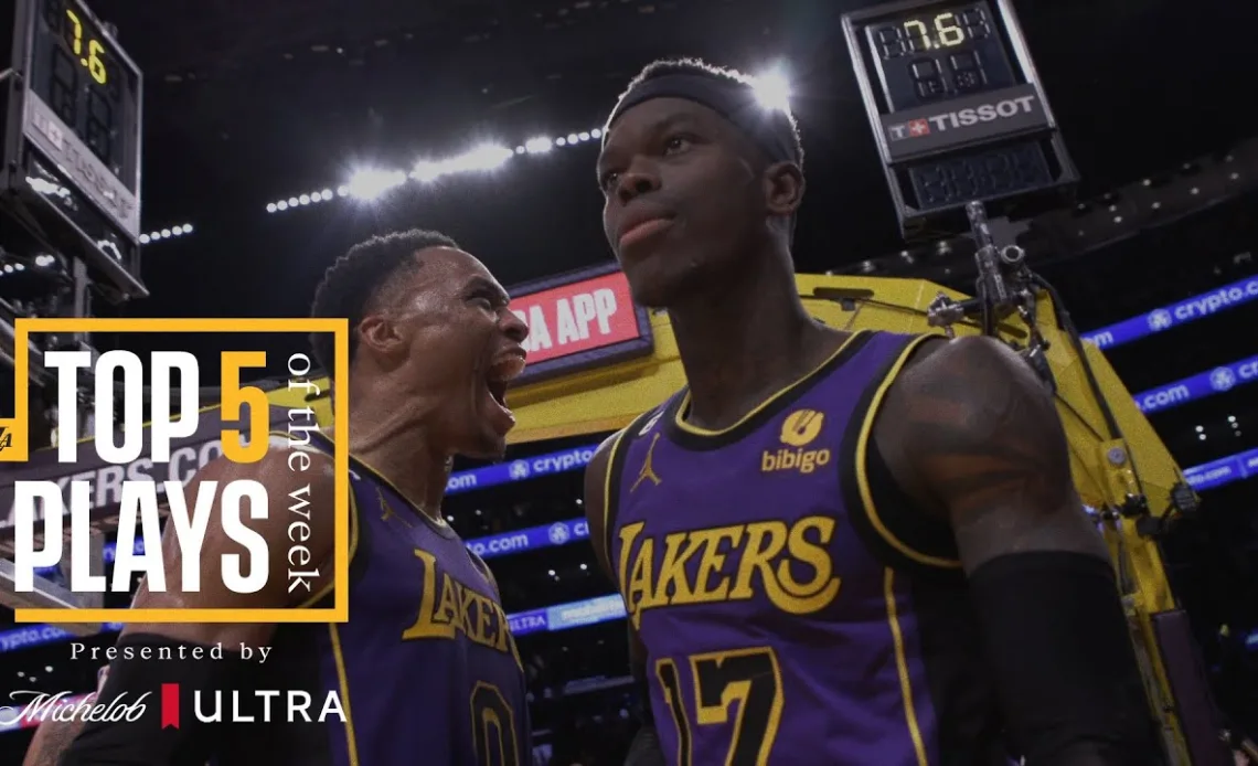 Top 5 Plays of the Week - (1/16/23-1/22/23) | Lakers Highlights