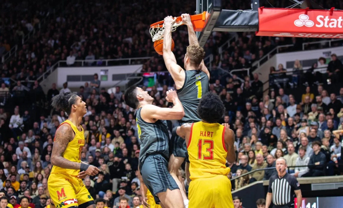 Top-Ranked Boilermakers Face Road Challenge at Michigan
