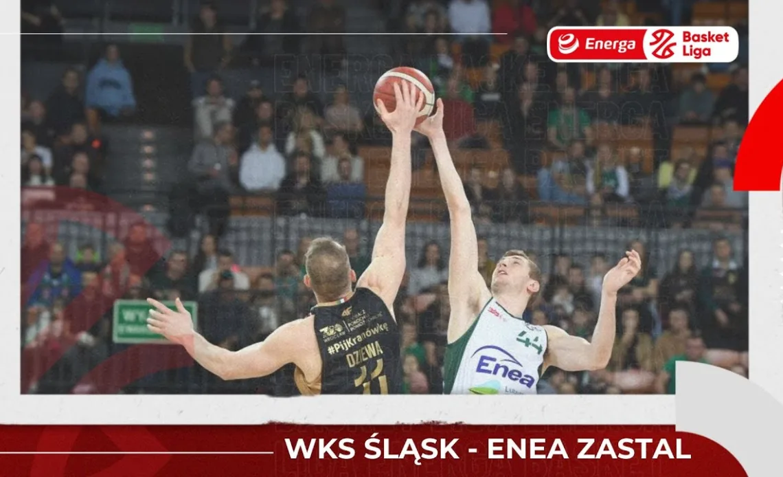 WKS Śląsk 🆚 Enea Zastal - najlepsze akcje #EnergaBasketLiga #PLKPL