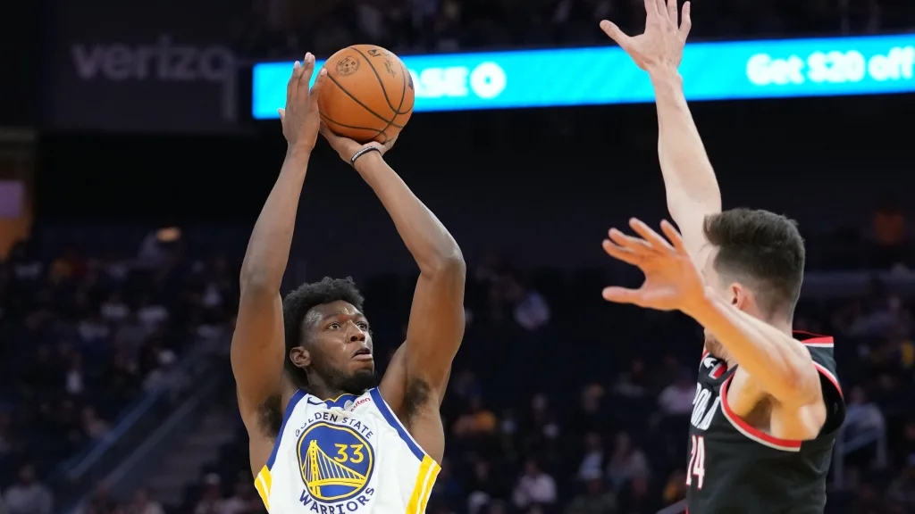 Warriors’ James Wiseman (ankle) out vs. Blazers