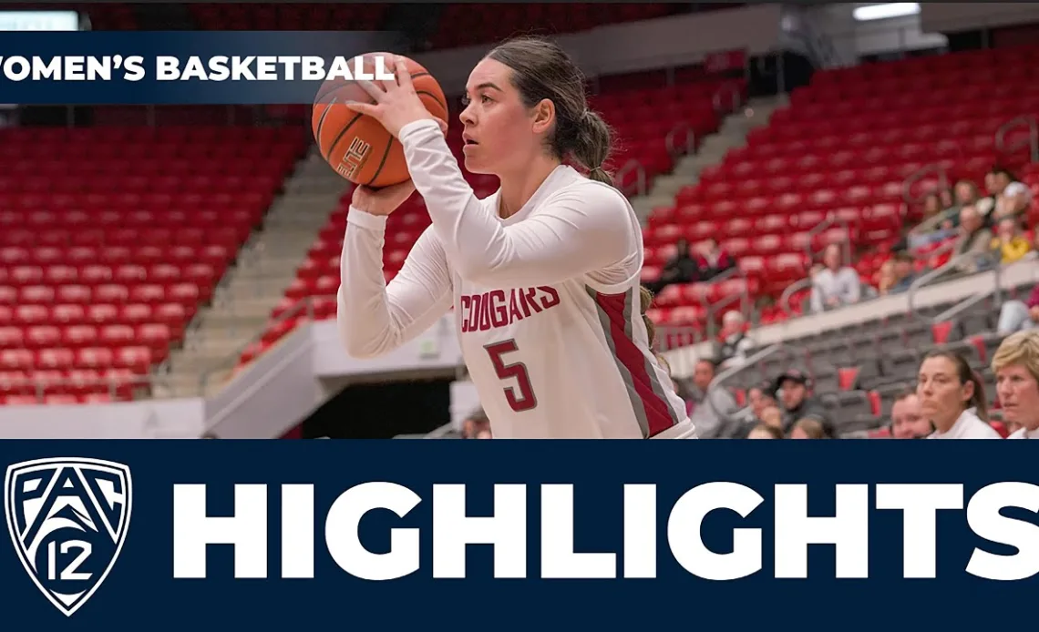 Washington vs. Washington State | Game Highlights | College Women's Basketball | 2022-23 Season