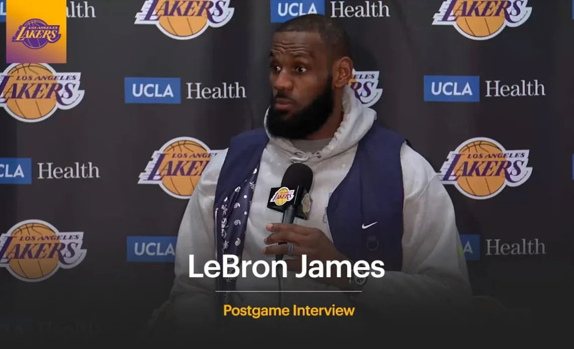 "How can I make sure that I'm unguardable?" - LeBron reacts to his 48-point night