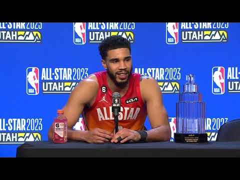 2023 NBA All-Star MVP Jayson Tatum Full Postgame Media Availability