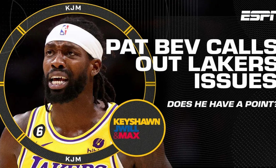 An issue that has followed LeBron?! Does Patrick Beverley have a point? | KJM