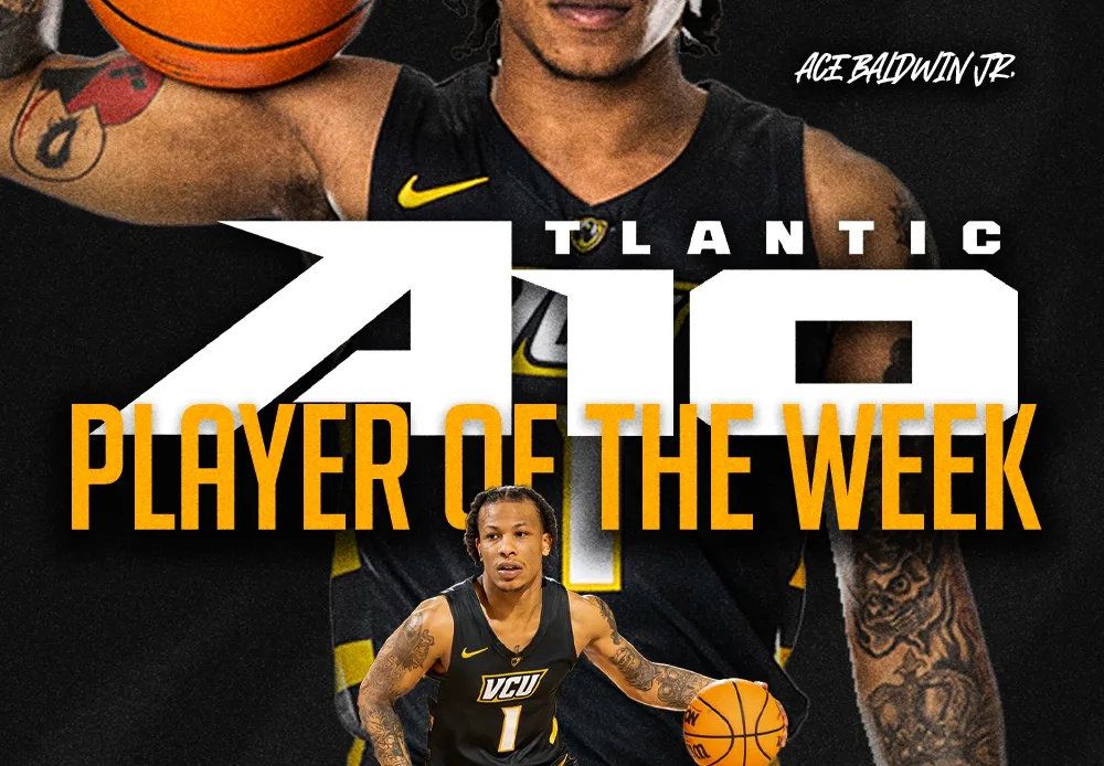 Baldwin named A-10 Player of the Week