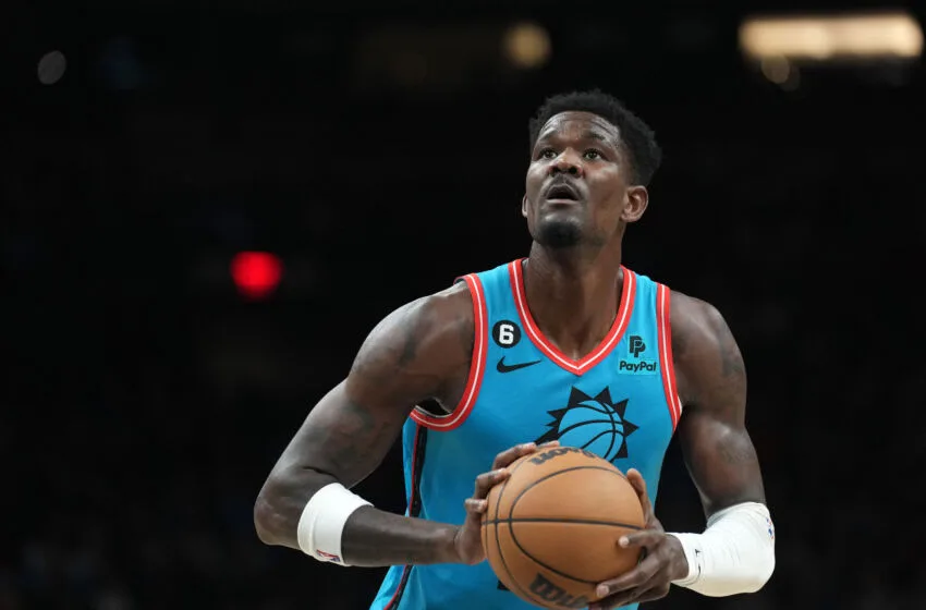 Phoenix Suns center Deandre Ayton. Mandatory Credit: Joe Camporeale-USA TODAY Sports