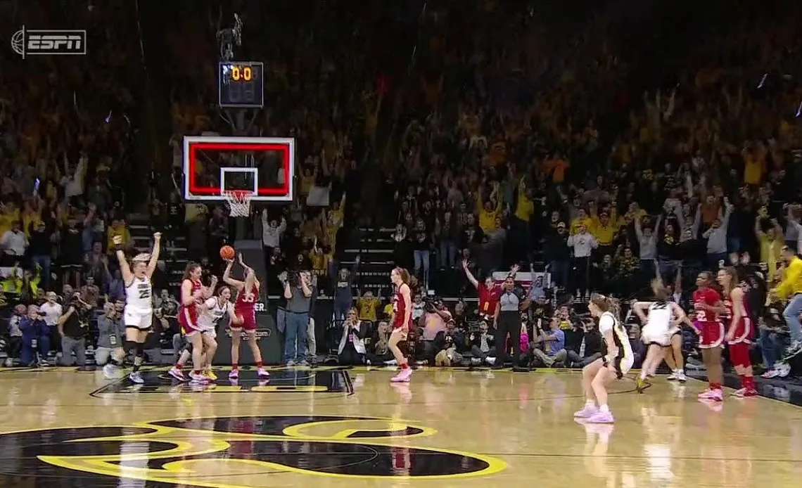 Caitlin Clark UNLOADS 34pts/9ast/9rebs AND Game-Winning Shot In #6 Iowa & #2 Indiana EPIC Battle!