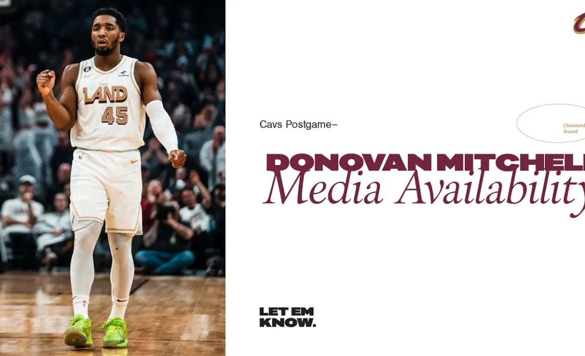 Cavs vs Heat Post Game: Donovan Mitchell