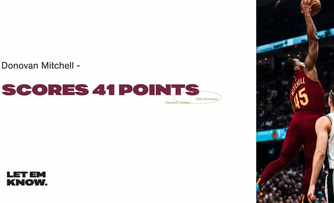 Donovan Mitchell Highlights vs Spurs