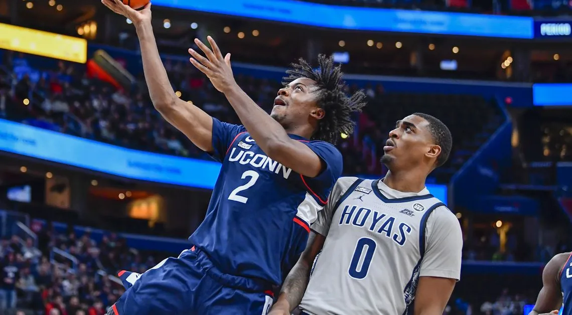 GRAY SKIES: No. 24 UConn Closes Out Georgetown, 68-62