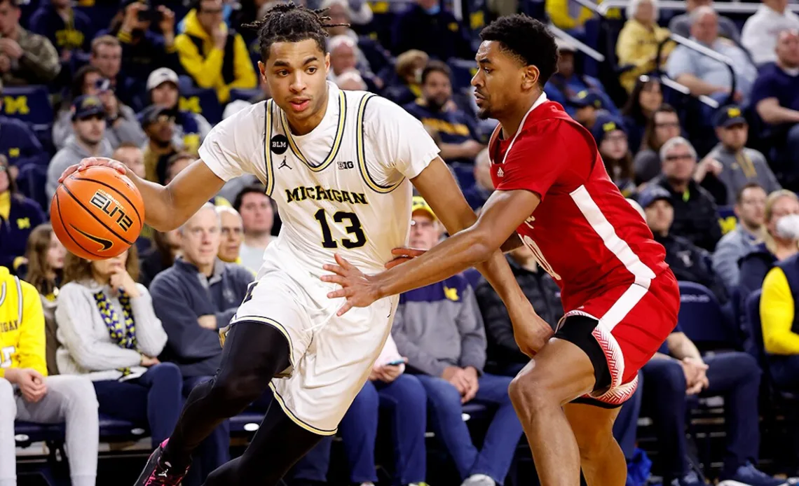 Jett Howard plays a crucial part for Michigan scoring 22 points in its 93-72 win over Nebraska