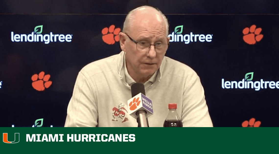 Jim Larrañaga | Postgame Presser vs. Clemson | 02.04.23