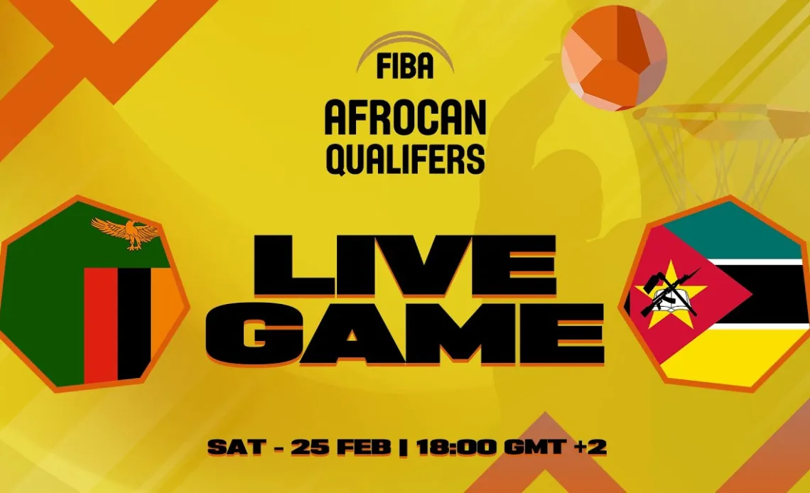 LIVE - Zambia v Mozambique | FIBA AfroCan 2023 - Qualifiers