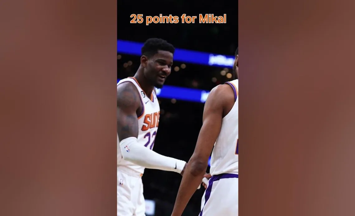 Mikal Bridges with another big game. #shorts | Phoenix Suns