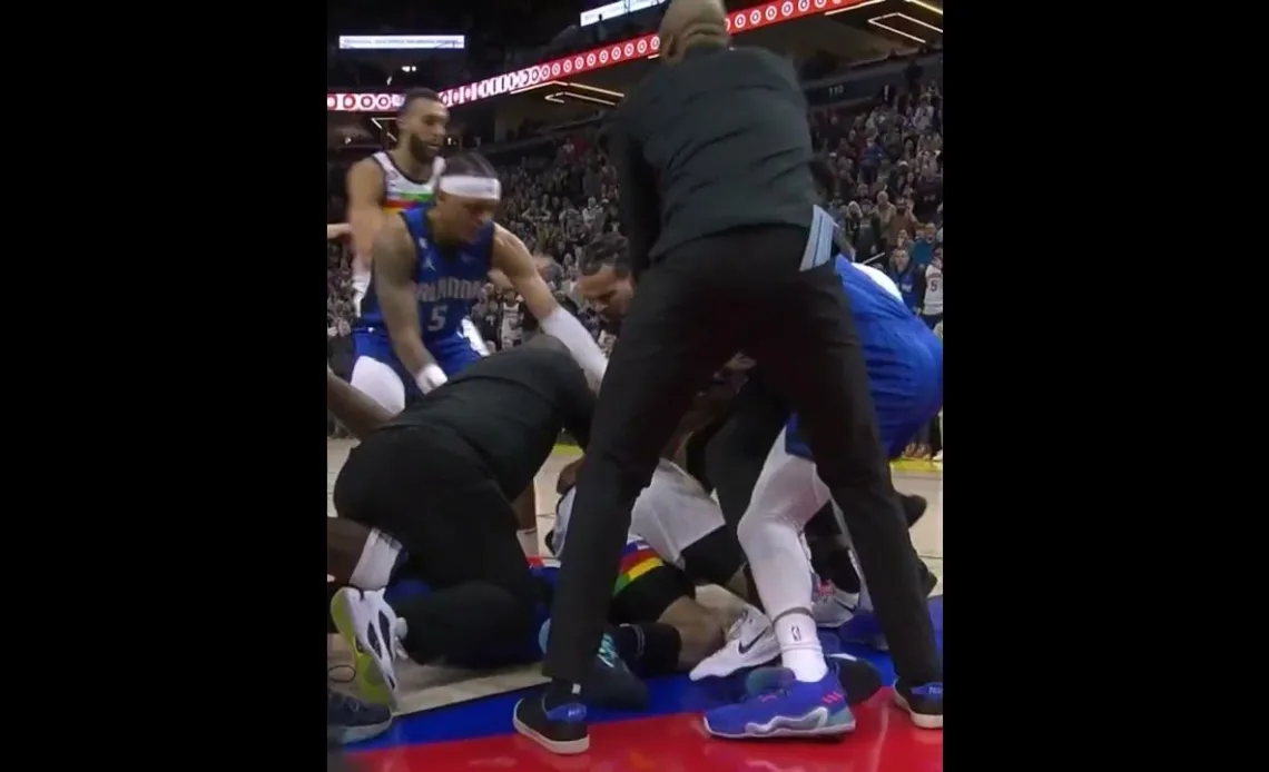 Rivers and Bamba altercation led to five ejections #shorts