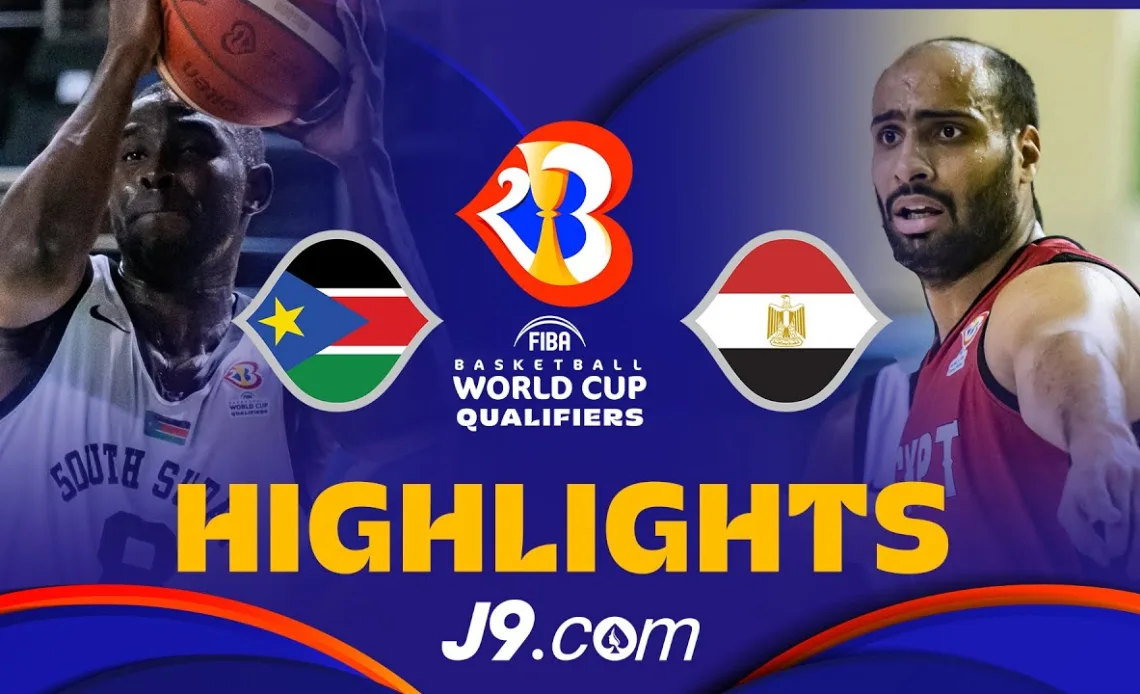 🇸🇸 South Sudan vs 🇪🇬 Egypt | Basketball Highlights - #FIBAWC 2023 Qualifiers