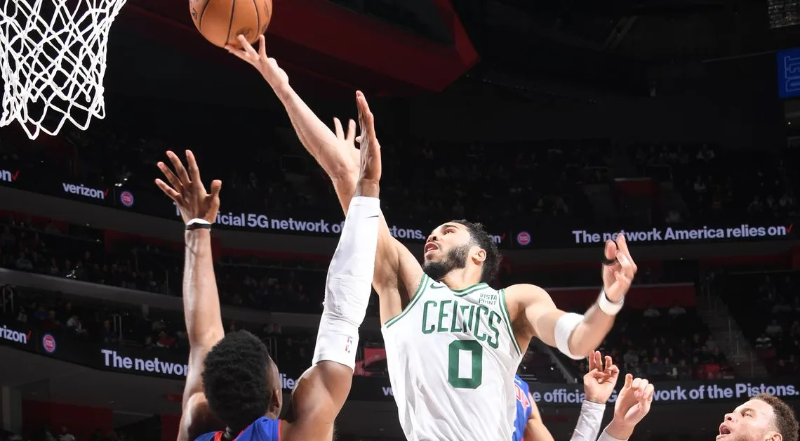 Tatum has dominant 3rd quarter as Celtics beat Pistons 111-99