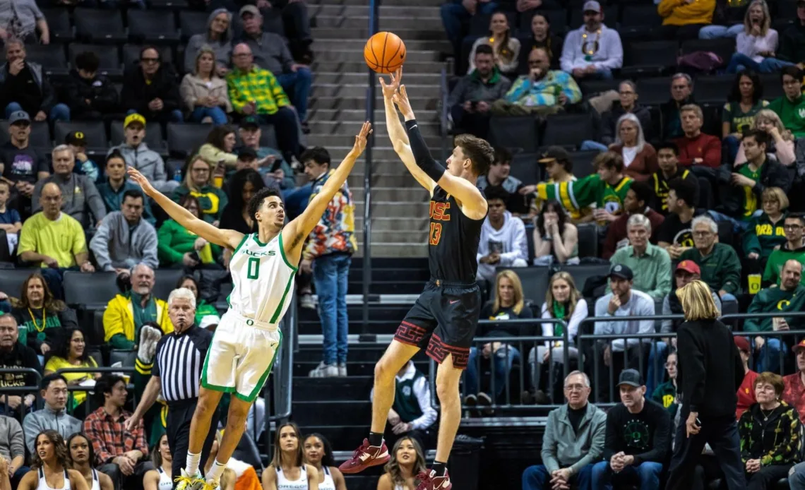 USC Men's Basketball Closes Road Trip At Oregon State Saturday