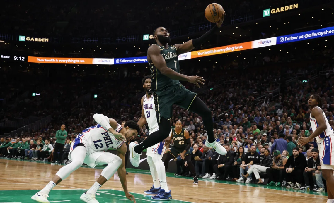 What are the highest scoring games of Jaylen Brown’s Celtics career?